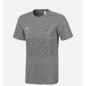 Puma BMW Motorsport Grey T-Shirt M Sport 596096-03 Mens